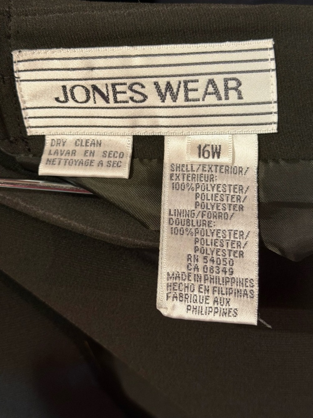 💚 Jones Wear 2-Piece Skirt Suit Set – Size 16W 💚 - Picture 7 of 7